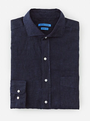 Drummond Modern Fit Linen Shirt