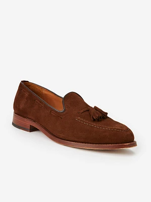 J.McLaughlin x Sanders Finchley Suede Loafers