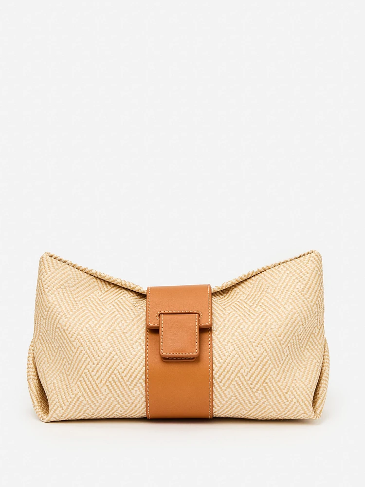 Gail Grasscloth Clutch