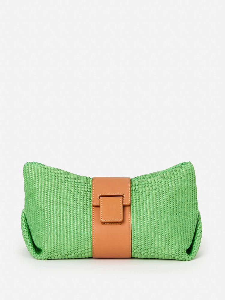 Gail Grasscloth Clutch