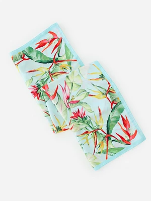 Gemma Scarf in Oceanside Blooms