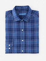 Gramercy Classic Fit Linen Shirt Plaid