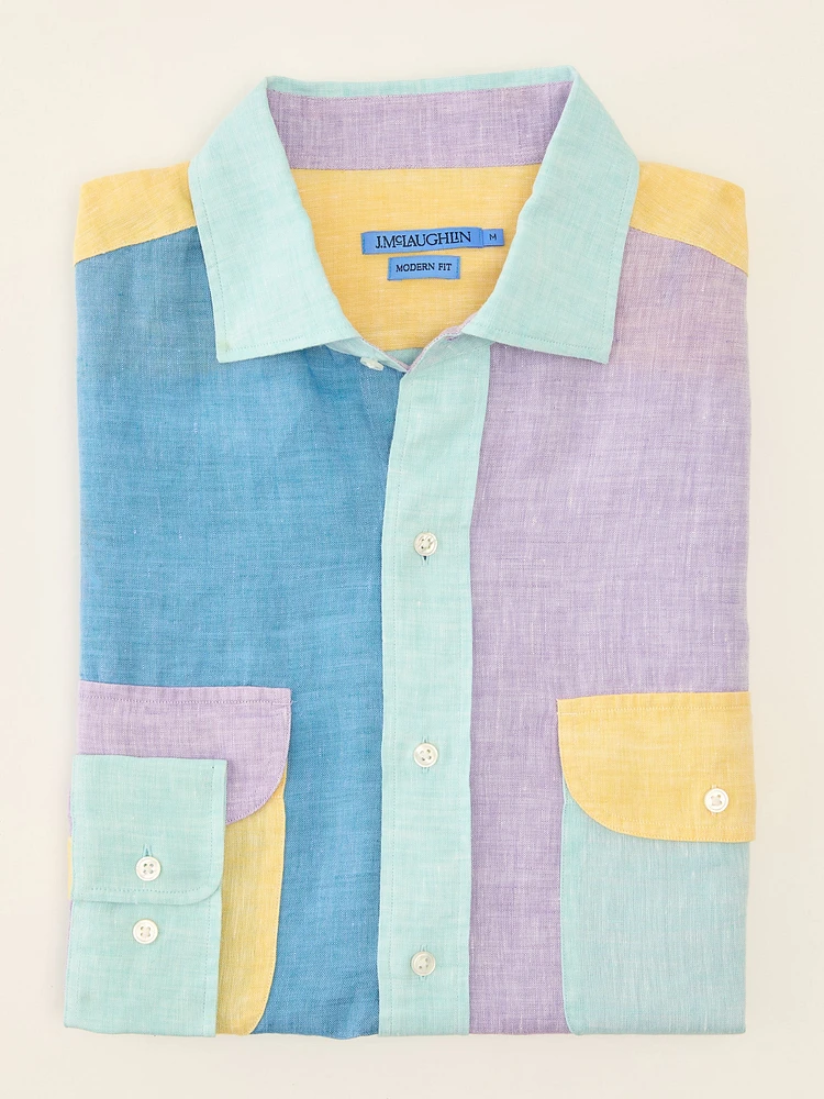 Gramercy Modern Fit Linen Shirt