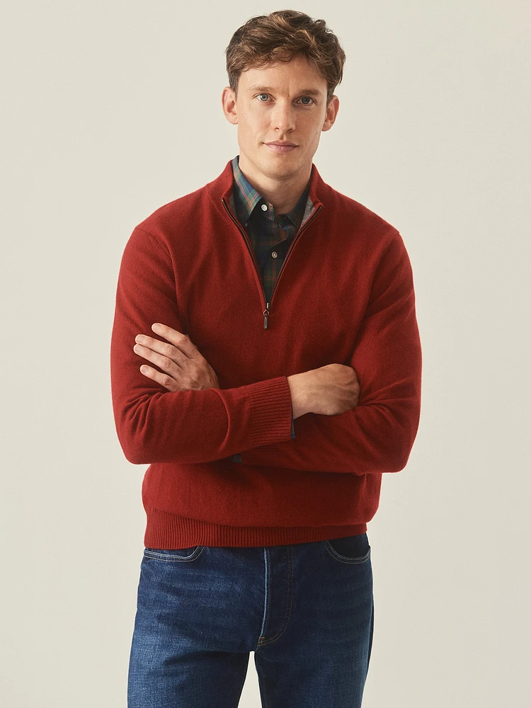 Henry Cashmere 1/4 Zip