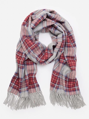 Jaipur Cashmere Scarf in St Augustine Plaid