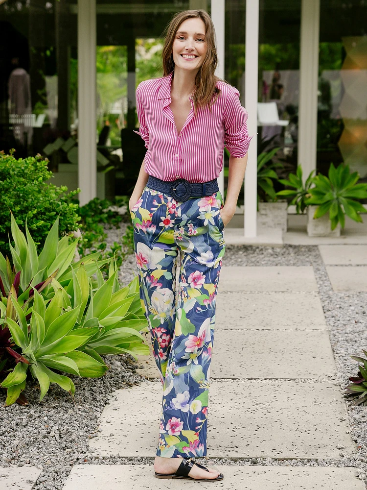 Broderick Pants Floral Reef