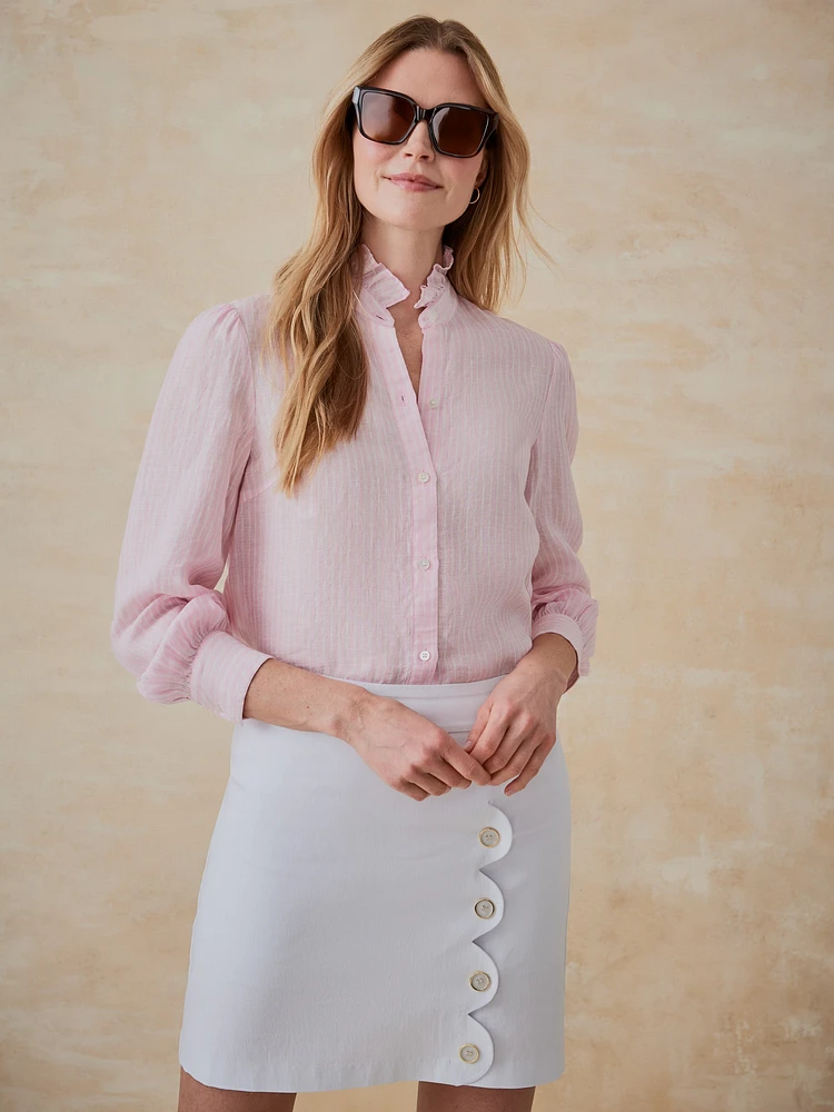 Julian Linen Shirt Stripe