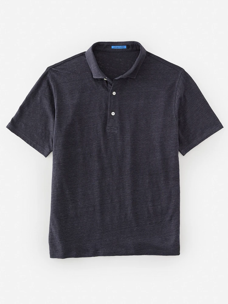 Larkspur Linen Polo