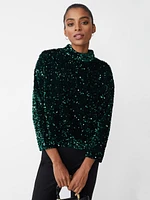 Leeza Sequin Top