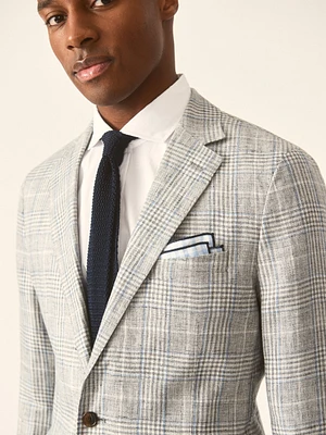 Lisbon Linen Sport Coat Plaid