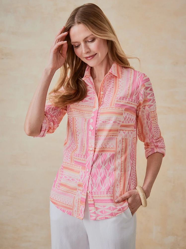 Lois Shirt Painted Medley Patch