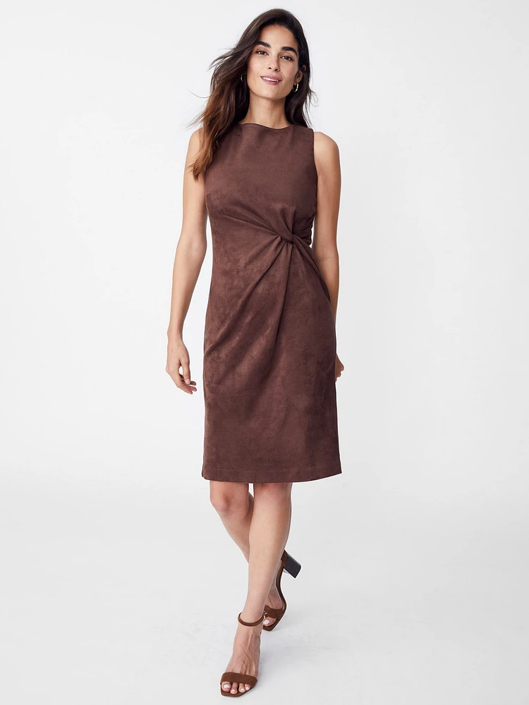 Lynda Faux Suede Dress