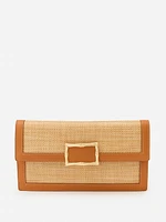 Marley Grasscloth Clutch