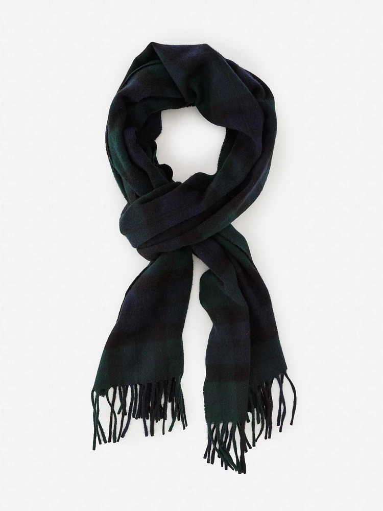 Wool Scarf in Tartan