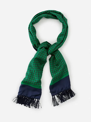 Silk Scarf in Pine