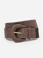 Mildred Raffia Belt