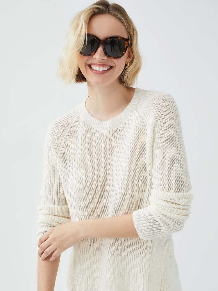 Napeague Linen Blend Sweater