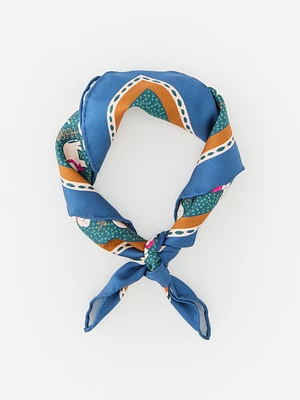 Nikka Silk Scarf in Elephant Gate