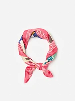 Nikka Silk Scarf in Paper Garden Square