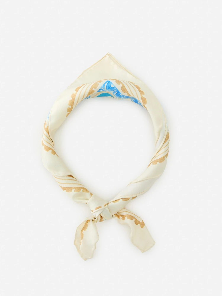 Nikka Silk Scarf in Painted Medley