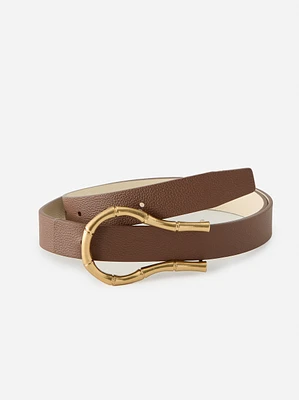 Olympia Reversible Leather Belt