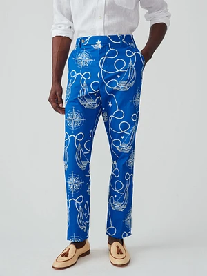 Oxford Pants Ocean Journey