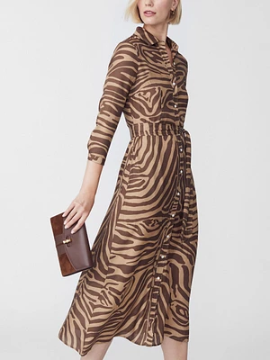 Paloma Silk Dress Bengal Row