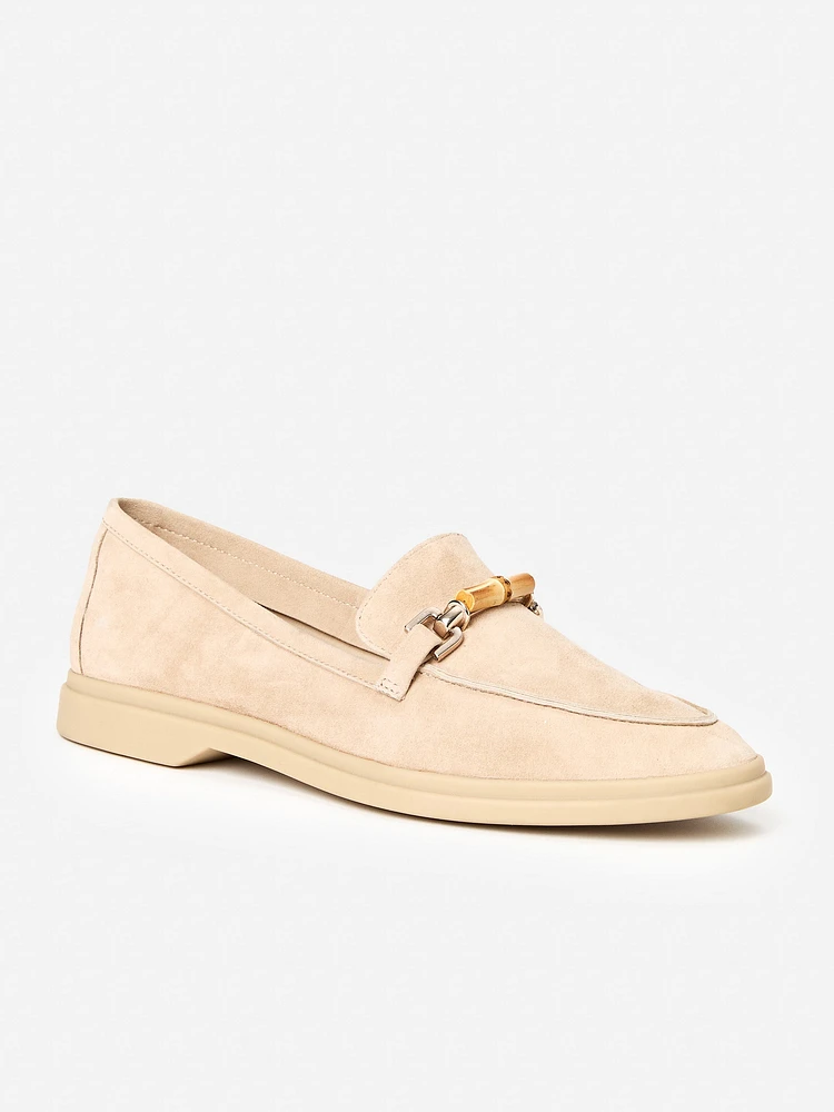 Reina Suede Loafers