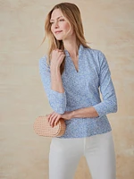 Sahara Ruffle Top Dulce Dot