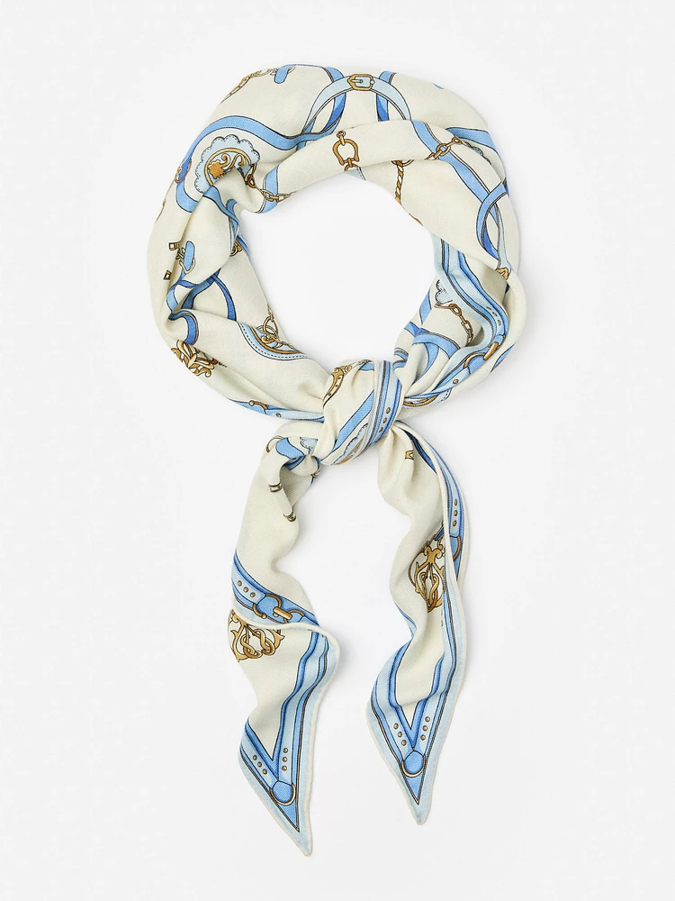 Sarita Scarf in Fairfax Crest Corner