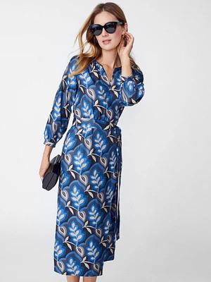 Seville Silk Dress Mini Caledonia