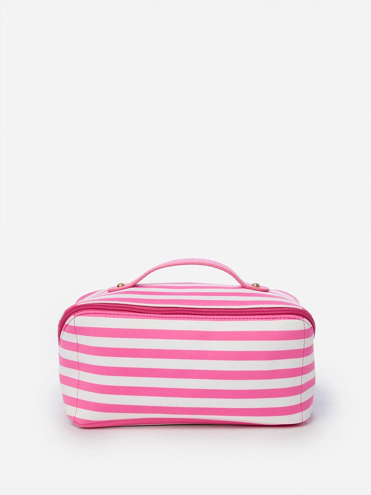 Stash Cosmetic Bag in Bangle Stripe