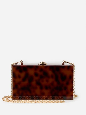 Talia Clutch in Tortoise