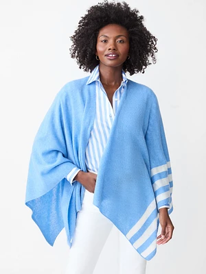 Veronique Cashmere Wrap in Stripe