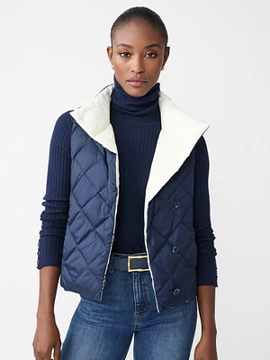 Vivian Reversible Puffer Vest