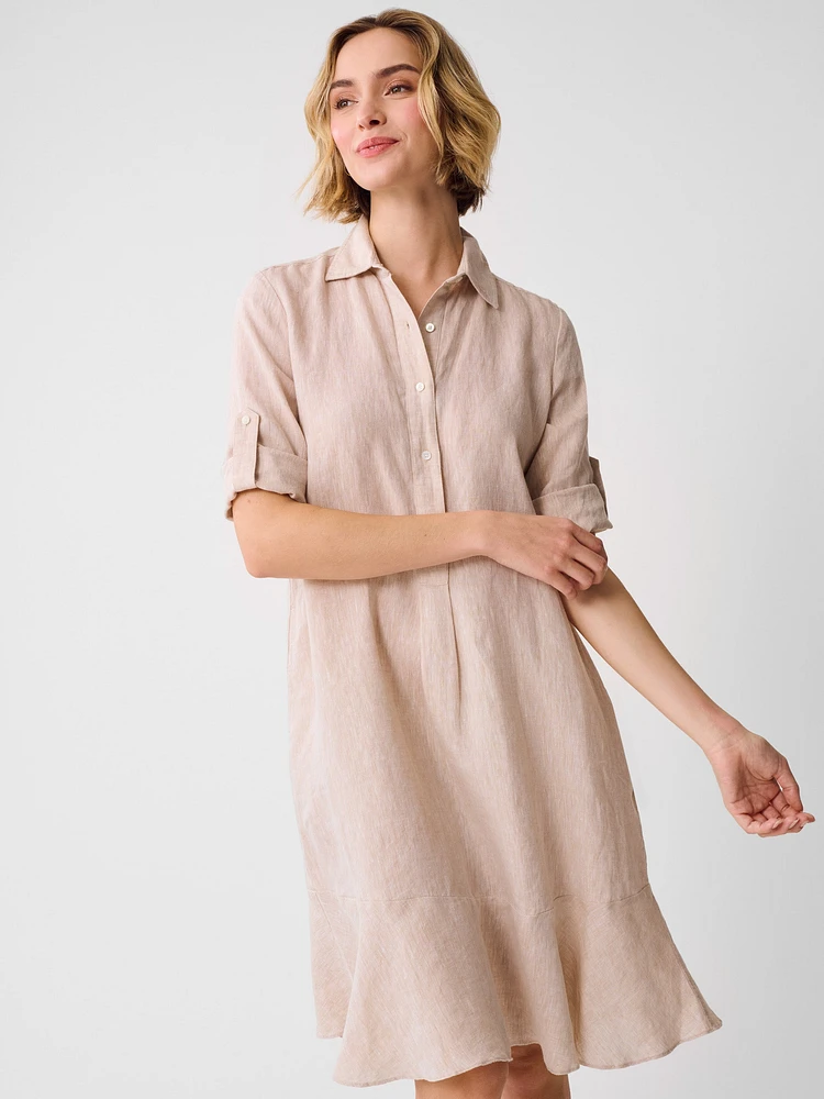 Wellesley Linen Dress