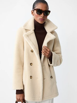 Agata Reversible Faux Fur Coat