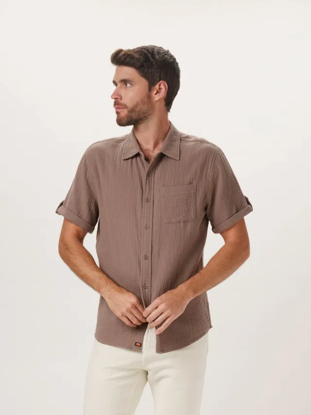 Skipper Short Sleeve Button Down Shirt - The Normal Brand