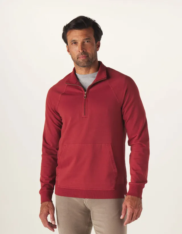 Waffle Knit Quarter Zip Pullover - The Normal Brand