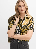 Inverted Paisley Blouse