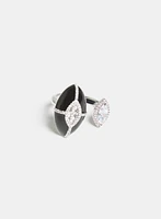 Cubic Zirconia Crystal Ring