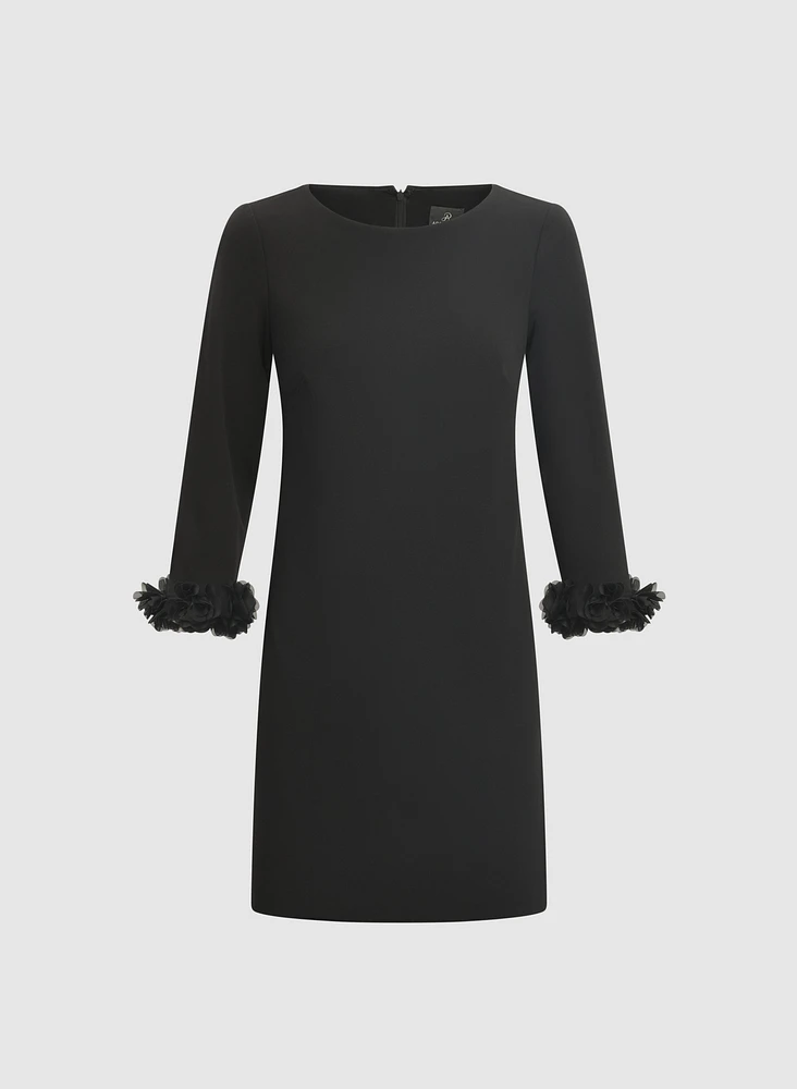 Robe à détails floraux