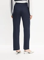 Pantalon à jambe droite poche cargo