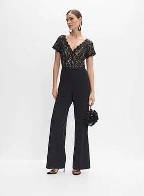 Lace Detail Jumpsuit