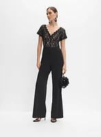 Lace Detail Jumpsuit