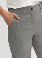 Plaid Giselle Cut Pants
