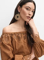 Off-The-Shoulder Blouse
