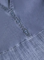Garment-Washed Dress