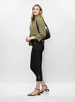 High Rise Pull-On Capris