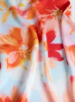 Sleeveless Floral Blouse